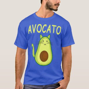 Avocato Funny Cat Avocado Kawaii Kitten Pun Vegan T-Shirt