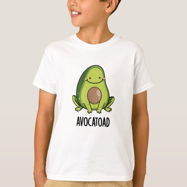 Avocatoad Funny Avocado Toad Pun  T-Shirt (Front)