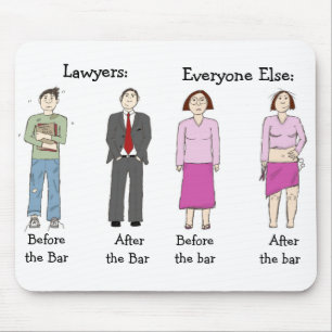 Avocats contre. Chacun tapis de souris d'autre