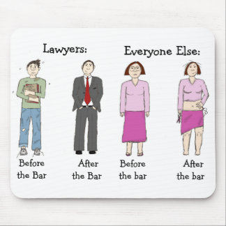 Avocats contre. Chacun tapis de souris d'autre