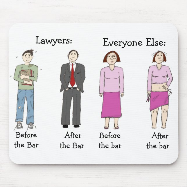 Avocats contre. Chacun tapis de souris d'autre (Devant)