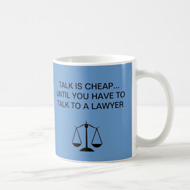 Avocats drôles de tasses de café (Droite)