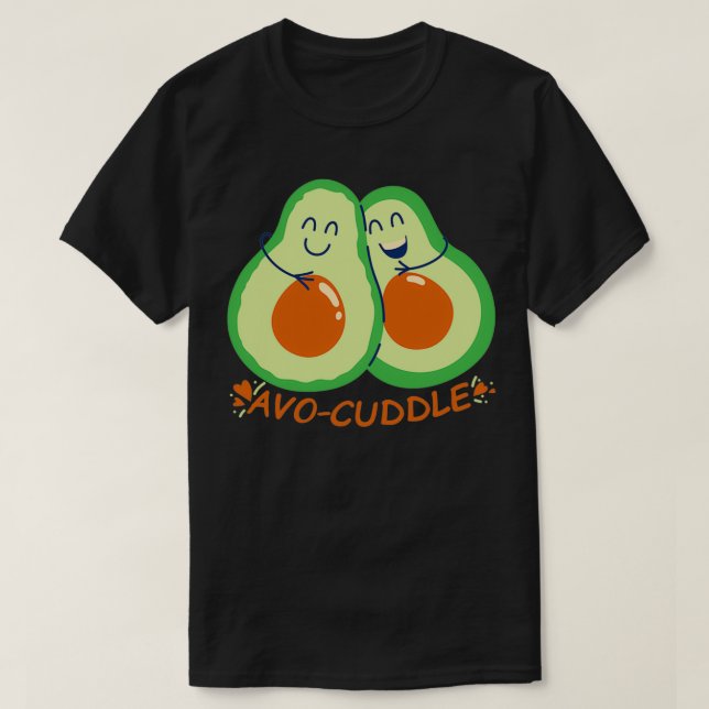 Avocuddle avocados T-Shirt (Design Front)