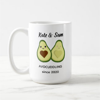 Avocuddling customized couple Mug 