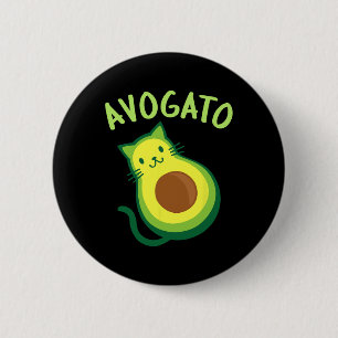 Avogato Cat Avocado - Funny Cinco De Mayo  2 Inch Round Button