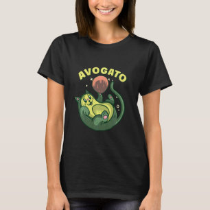 Avogato, Mexican Avocado Cat T-Shirt