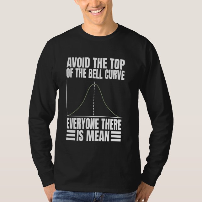 Avoid The Top of The Bell Curve Everyone There is  (Front)