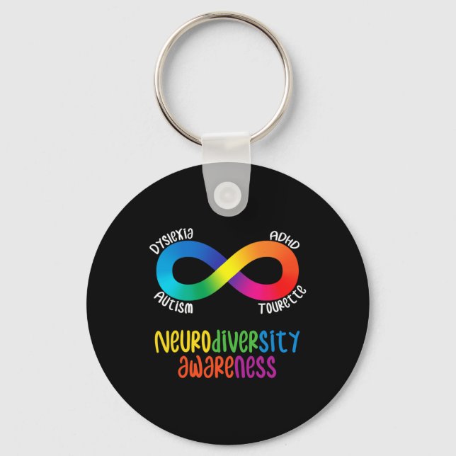 Avoid The Top Of The Bell Curve Everyone There Is  Keychain (Front)