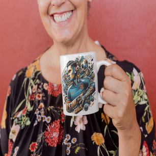 Avoir des objectifs, Vivre plus grand — Mug Inspir