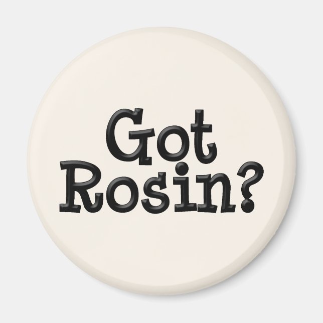 Avoir un aimant de la rosine (Devant)