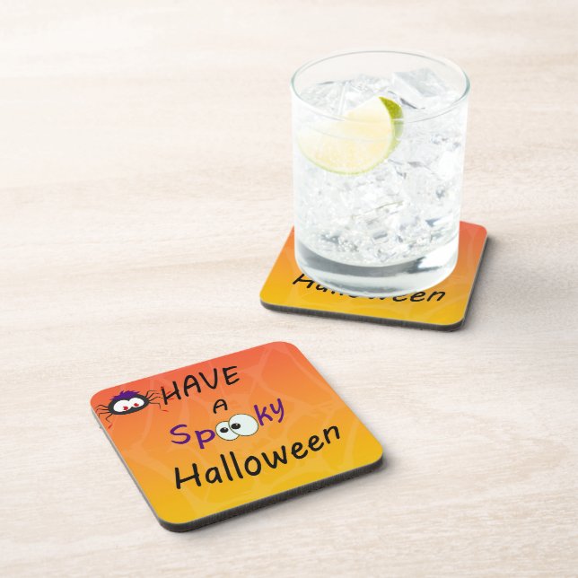 Avoir un dessous de verre Halloween Éffrayant en p (Côté Droit)