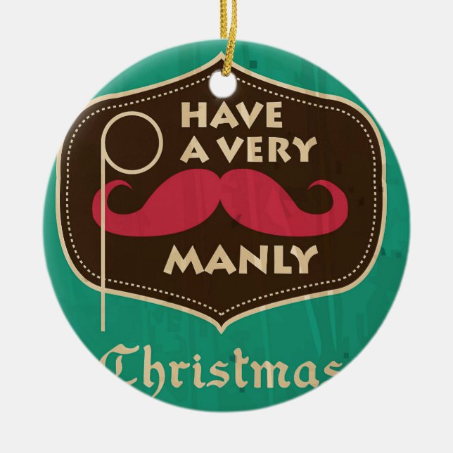 Avoir un ornement de Noël très masculin (Devant)