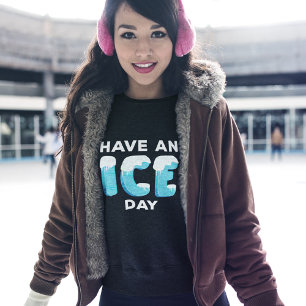 Avoir Un Sweatshirt De Jour De Glace