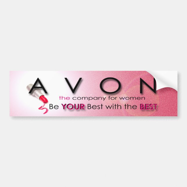 Avon Bumper Sticker (Front)