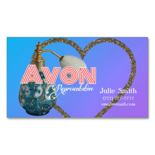Avon Business Card Magnet
