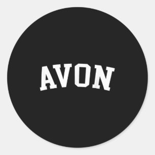 Avon  classic round sticker