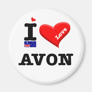 AVON - I Love Magnet