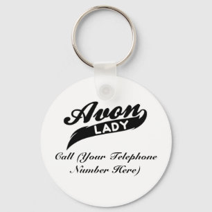 AVON Lady Keychain