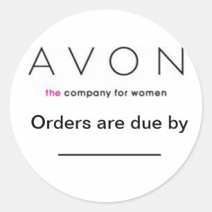 Avon Order due labels