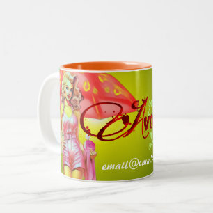 Avon Party Thank You Two-Tone Coffee Mug