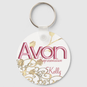 Avon Representative Keychain