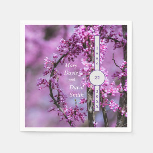 Avondale Redbud Art Napkin