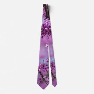 Avondale Redbud Art Neck Tie