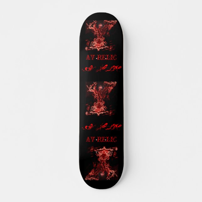 AVrelic Phoenix Skateboard Code Red (Front)