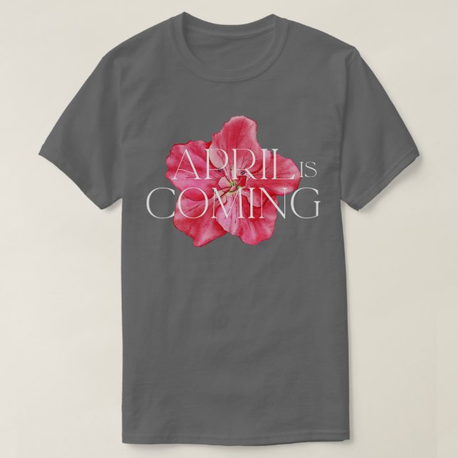 Avril arrive TShirt (Design devant)