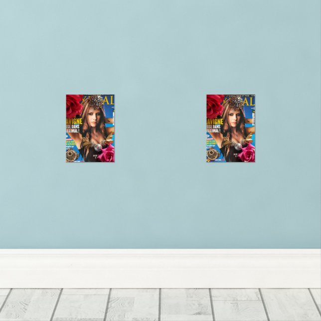 Avril Lavigne (Wood Floor)