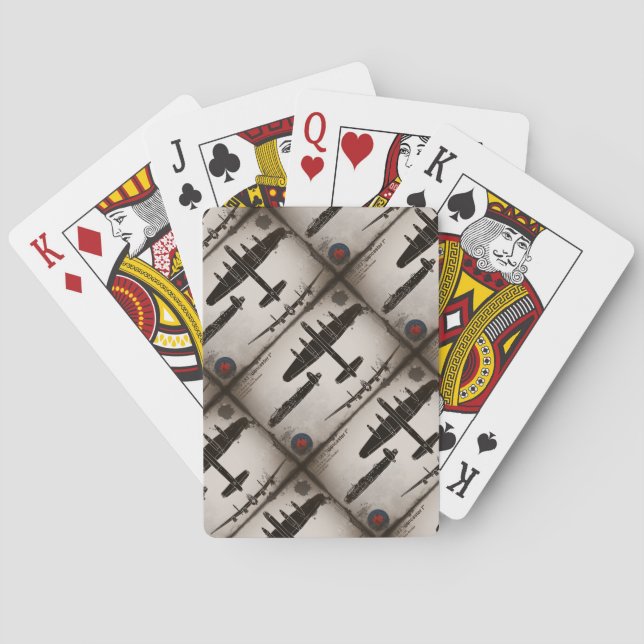 Avro 683 Lancaster 1 Playing Cards (Back)