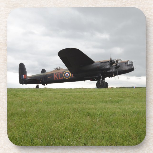 Avro Lancaster On The Field Coaster (Front)