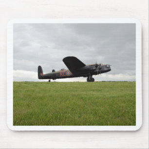 Avro Lancaster On The Field Mouse Pad