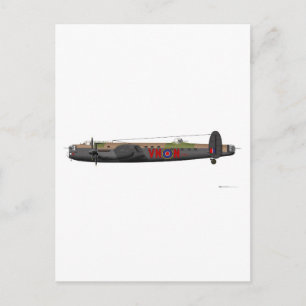 Avro Lancaster Postcard