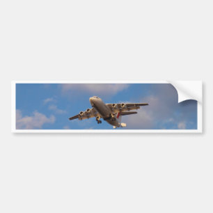 Avro RJ85 Jet Landing Bumper Sticker