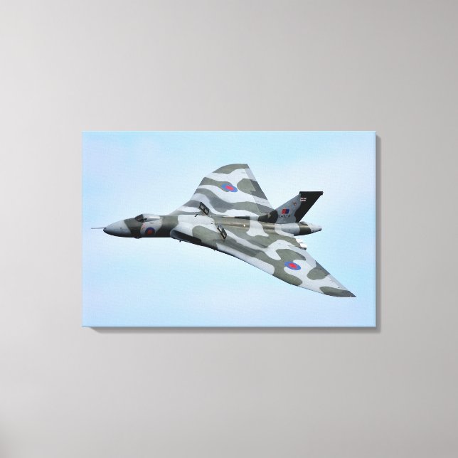 Avro Vulcan B.2 Canvas Print (Front)