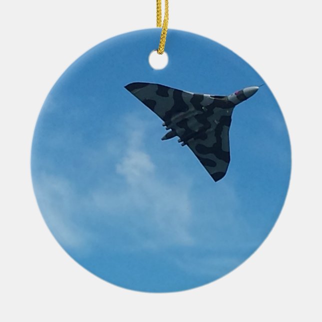 Avro Vulcan Ceramic Ornament (Front)