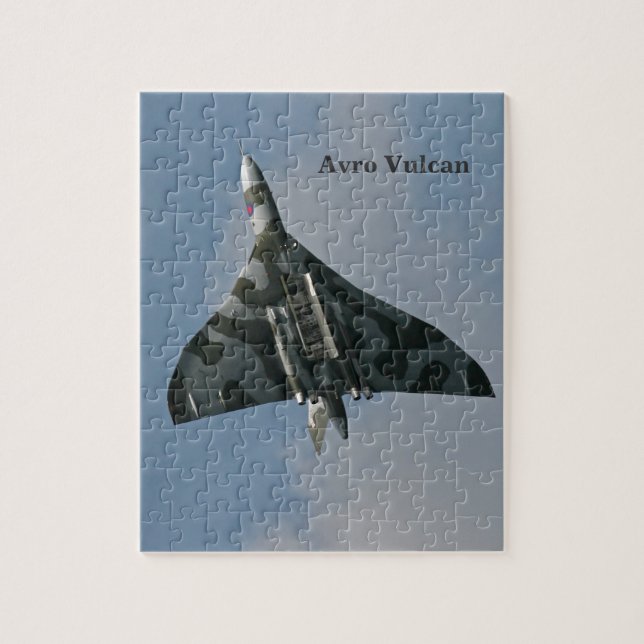 Avro Vulcan Delta Wing Bomber Jigsaw Puzzle (Vertical)