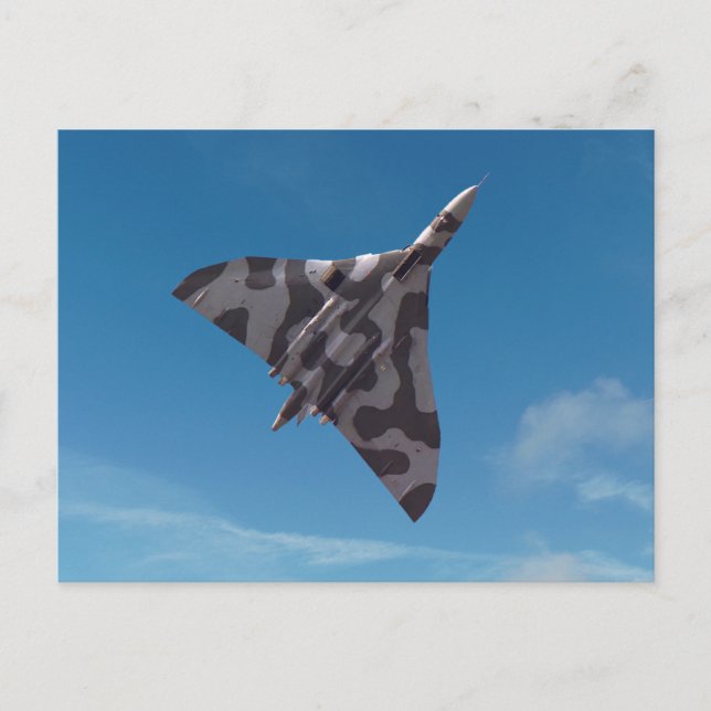 Avro Vulcan Postcard (Front)