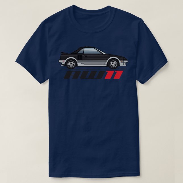AW11Black and Silver T-Shirt (Design Front)