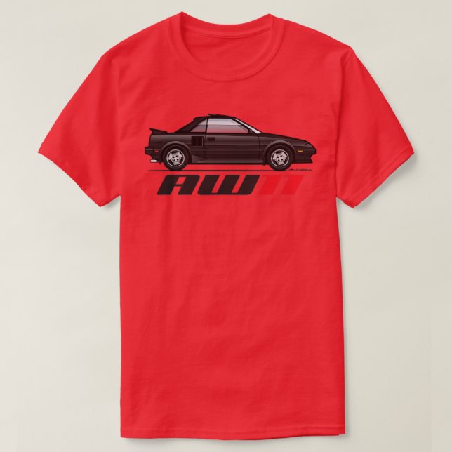 AW11Black T-Shirt (Design Front)