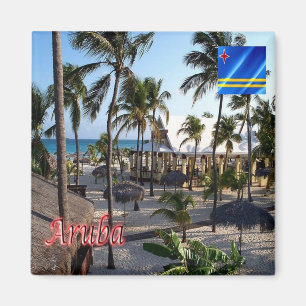 AW - Aruba - Manchebo Beach Magnet