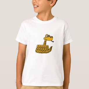AW - Drôle Rattlesnake Cartoon T-shirt