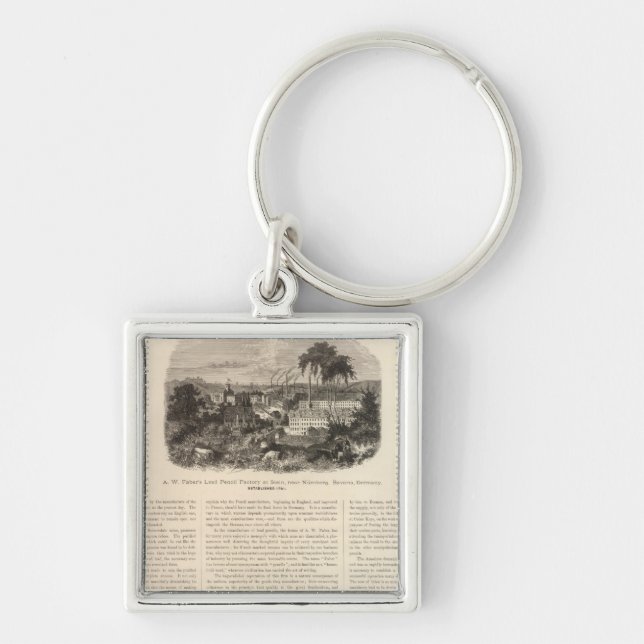 AW Faber's Lead Pencils Keychain (Front)