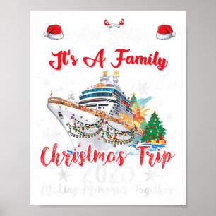 Aw Ship Its A Family Christmas Trip - 2025 Uni-adu Poster