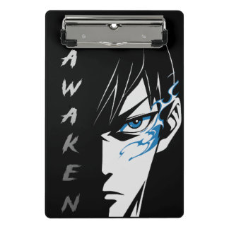 AWAKEN – Half Face Anime Mini Clipboard