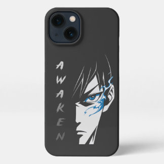AWAKEN – Half Face Anime T-Shirt iPhone 13 Case