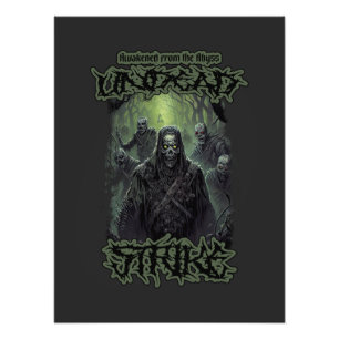 Awakened from the Abyss, Undead Strike Photo Print