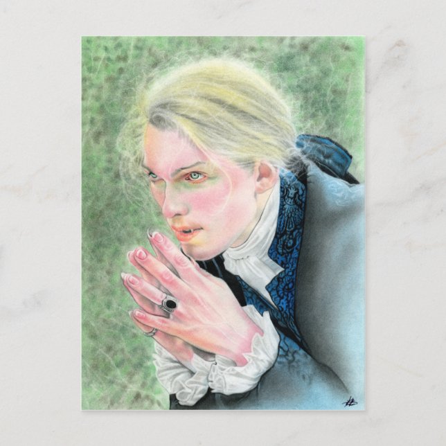 Awakened soul Vampire postcard (Front)