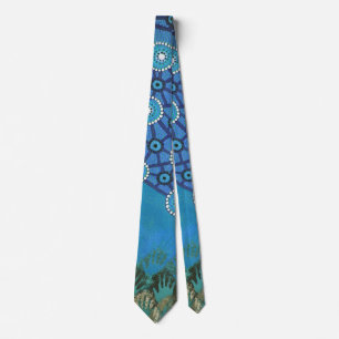 Awakening Aboriginal Art Tie